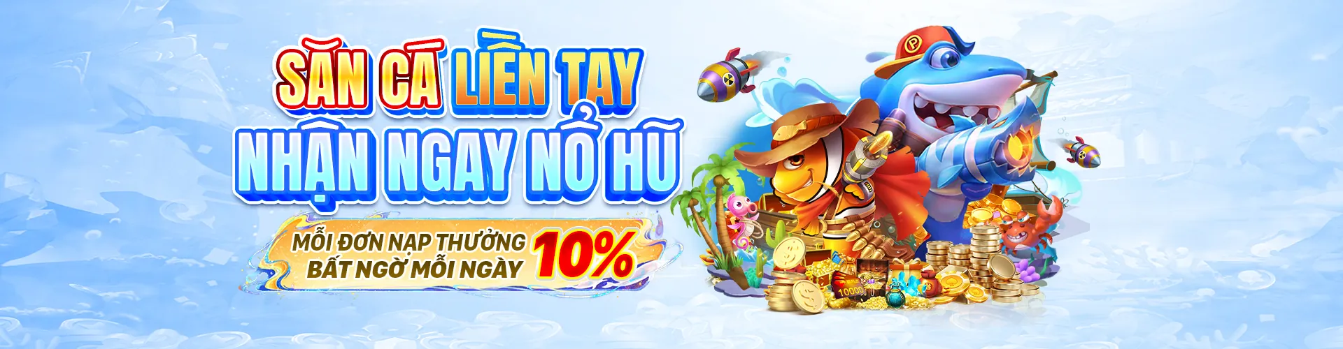 Hình ảnh banner đăng ký Ban Ca30 với tiền thưởng và trò chơi bắn cá